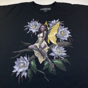 FAIRIES FAIRY T SHIRT Unisex XXL Fantasy Mythical Creature Spirit  TRICK TEE